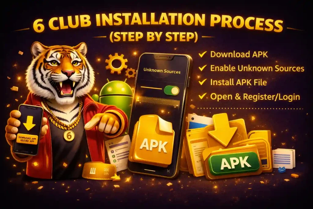 6 Club Download APP